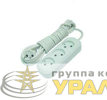 Удлинитель 3х5м без заземл. 10А IP20 Makel 