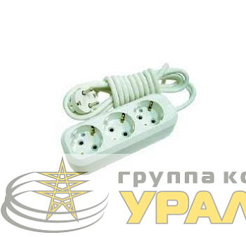 Удлинитель 3х3м с заземл. 16А IP20 Makel 
