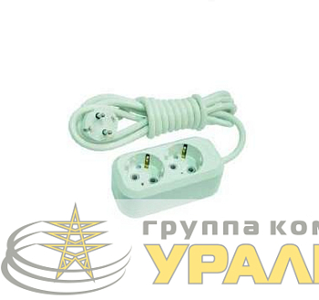 Удлинитель 2х2м с заземл. 16А IP20 Makel 