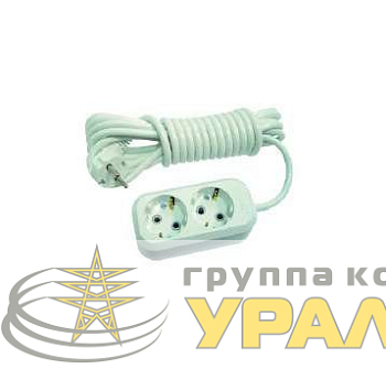 Удлинитель 2х5м с заземл. 16А IP20 Makel 