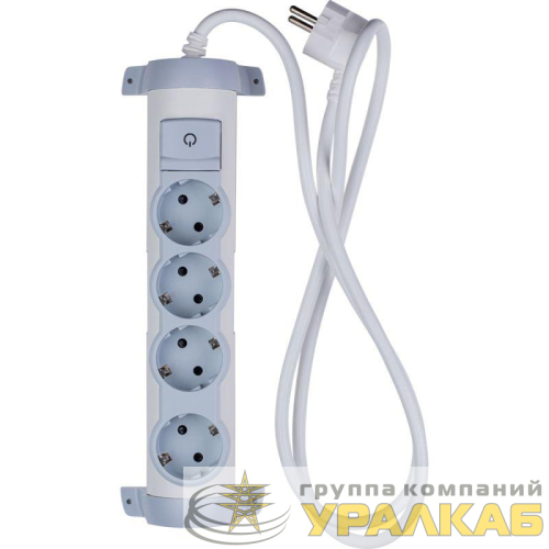 Удлинитель 4х1.5м с заземл. 16А IP20 Комфорт 4х2P+E Leg 