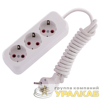 Удлинитель 3х2м с заземл. 16А IP20 Lila LEZARD 