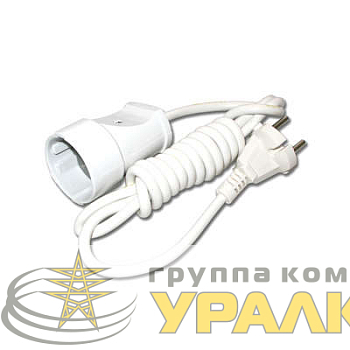 Удлинитель-шнур 1х3м с заземл. 13А IP20 УШ-16 ПВС 3х1 UNIVersal 