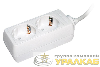 Удлинитель 2х3м с заземл. 16А IP20 У02 2P+PE 250В 3х1 IEK 