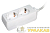 Удлинитель 2х3м с заземл. 16А IP20 У02 2P+PE 250В 3х1 IEK 