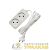 Удлинитель 2х3м без заземл. 10А IP20 2.2кВт ПВС Союз 