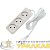 Удлинитель 3х3м без заземл. 10А IP20 2.2кВт ПВС Союз 