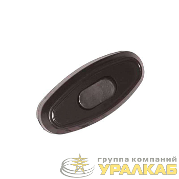 Переключатель бра 6А 250В (еврослот) черн. UNIVersal 