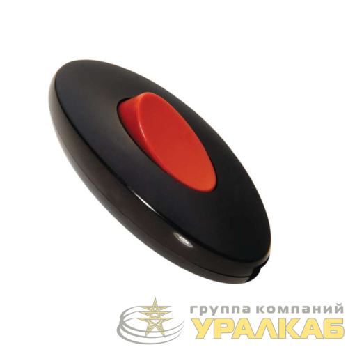 Переключатель на шнур черн. с кр. кл. Makel 