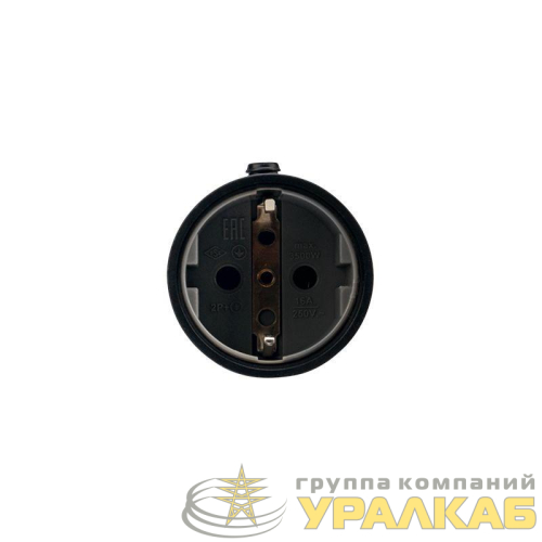 Розетка переносная влагозащ. с/з 16А IP20/44 каучук Rexant 