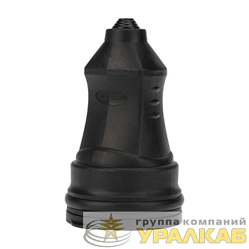 Розетка переносная влагозащ. с крышкой 16А IP44 230В 2P+PE каучук PROCONNECT 
