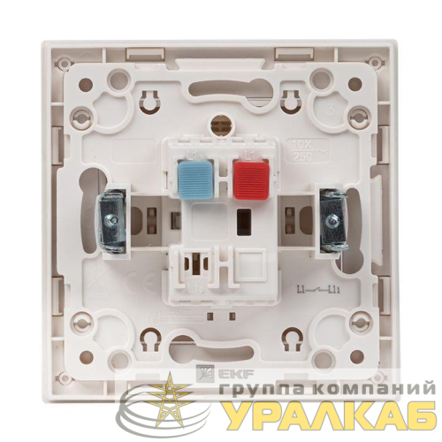 Выключатель 1-кл. Стокгольм 10А бел. PROxima EKF 