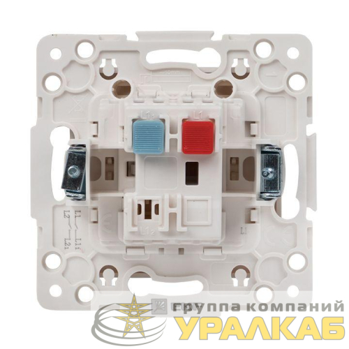 Выключатель 1-кл. Стокгольм 10А механизм бел. PROxima EKF 