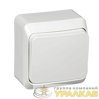 Выключатель 1-кл. ОП Этюд 10А IP20 бел. SE 