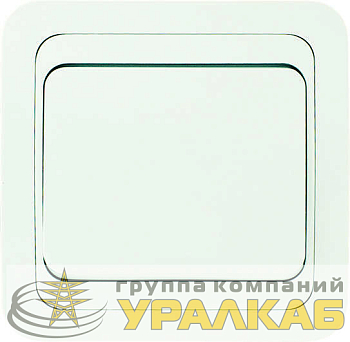 Переключатель проходной 1-кл. СП Mimoza 10А IP20 бел./бел. Makel 