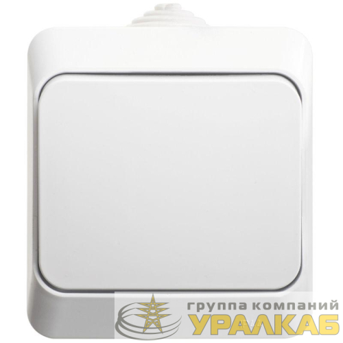 Переключатель проходной 1-кл. ОП Этюд 10А IP44 10AX бел. SE 