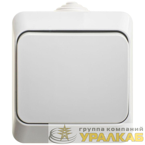 Переключатель проходной 1-кл. ОП Этюд 10А IP44 10AX сер. SE 