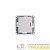 Переключатель проходной 1-кл. СП Glossa 10А IP20 (сх. 6а) 10AX с подсветкой механизм бел. SE 