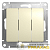 Выключатель 3-кл. СП Glossa 10А IP20 (сх. 1+1+1) 10AX механизм беж. SE 