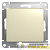Переключатель проходной 1-кл. СП Glossa 10А IP20 (сх. 6) 10AX механизм беж. SE 