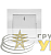 Переключатель проходной 1-кл. СП Бриллиант 10А IP20 бел. UNIVersal 