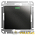 Выключатель 1-кл. СП Glossa 10А IP20 (сх. 1а) 10AX с подсветкой механизм антрацит SE 