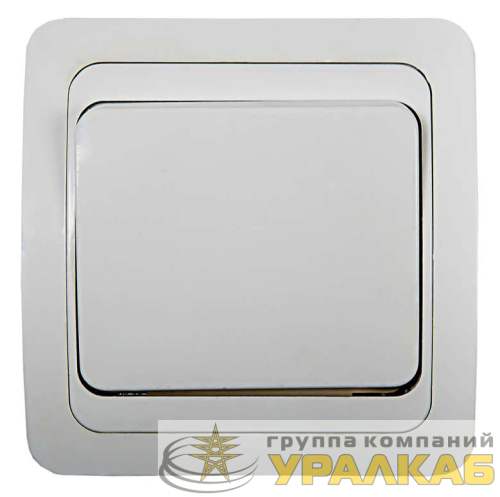 Выключатель 1-кл. СП Classico 2021 10А IP20 бел. ASD / IN HOME 