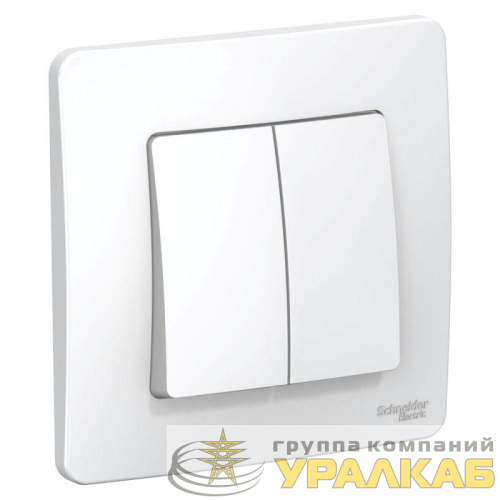 Выключатель 2-кл. СП Blanca 10А IP20 (сх. 5) 250В бел. SE 