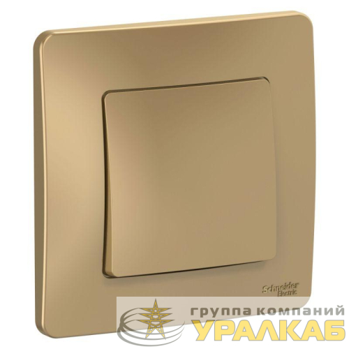 Переключатель проходной 1-кл. СП Blanca 10А IP20 (сх. 6) 250В титан SE 