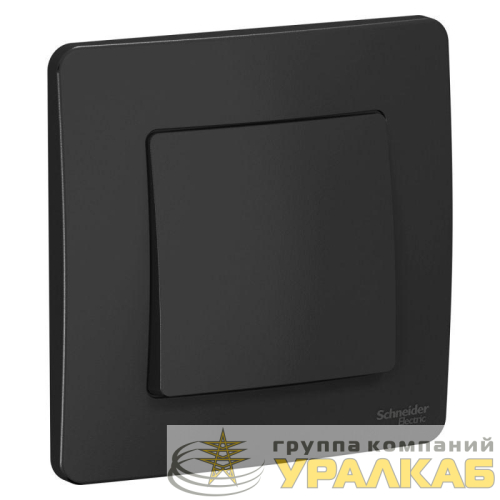 Переключатель проходной 1-кл. СП Blanca 10А IP20 (сх. 6) 250В антрацит SE 
