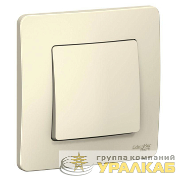 Выключатель 1-кл. СП Blanca 10А IP20 (сх. 1) 250В молочн. SE 