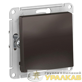 Выключатель 1-кл. СП AtlasDesign 10А IP20 (сх. 1) 10AX механизм мокко SE 