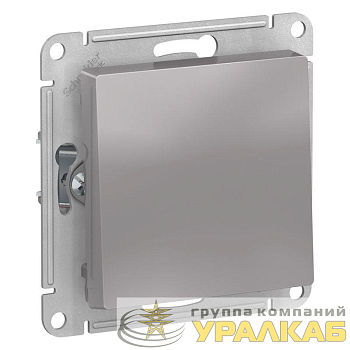 Выключатель 1-кл. СП AtlasDesign 10А IP20 (сх. 1) 10AX механизм алюм. SE 