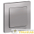 Выключатель 1-кл. СП AtlasDesign 10А IP20 (сх. 1) 10AX в сборе алюм. SE 