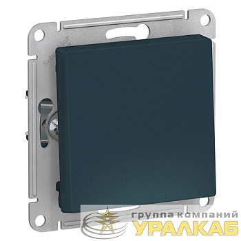 Выключатель 1-кл. СП AtlasDesign 10А IP20 (сх. 1) 10AX механизм изумруд SE 