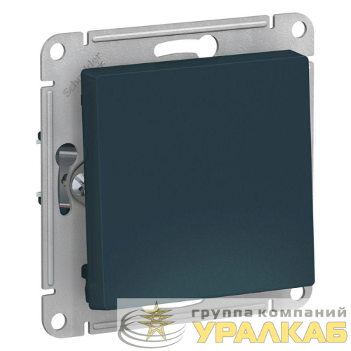 Выключатель 1-кл. СП AtlasDesign 10А IP20 (сх. 1) 10AX механизм изумруд SE 