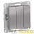 Выключатель 3-кл. СП AtlasDesign 10А IP20 (сх. 1+1+1) 10AX механизм алюм. SE 