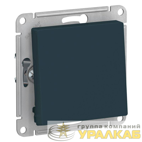 Переключатель проходной 1-кл. СП AtlasDesign 10А IP20 (сх. 6) 10AX механизм изумруд SE 