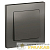 Выключатель 1-кл. СП AtlasDesign 10А IP20 (сх. 1) 10AX в сборе сталь SE 
