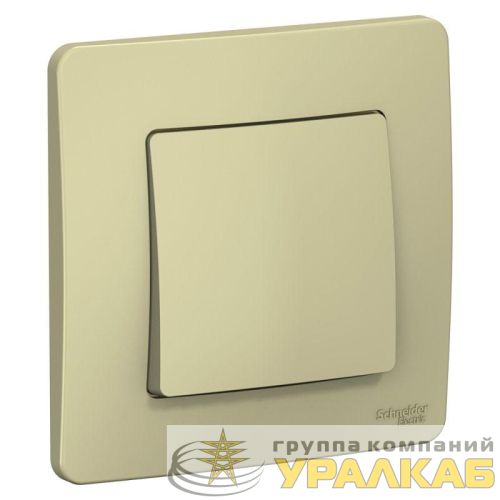 Переключатель проходной 1-кл. СП Blanca 10А IP20 (сх. 6) 250В беж. SE 