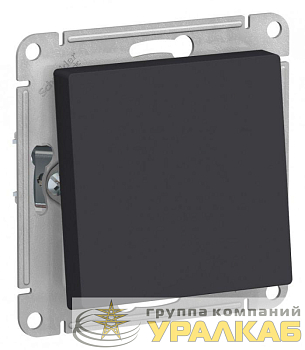 Переключатель проходной 1-кл. СП AtlasDesign Aqua 10А IP44 (сх. 6) 10AX механизм карбон SE 