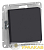 Переключатель проходной 1-кл. СП AtlasDesign Aqua 10А IP44 (сх. 6) 10AX механизм карбон SE 