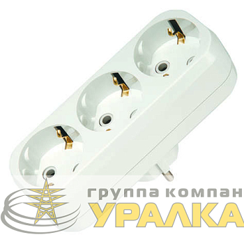 Разветвитель 3-м с заземл. Makel 