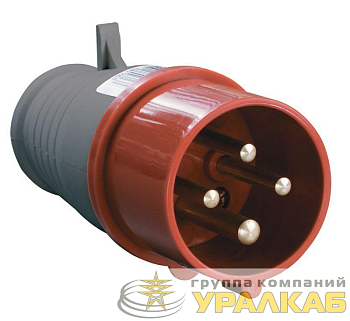 Вилка эл. каб. 16А 3P+PE 380В IP44 ССИ-014 IEK 
