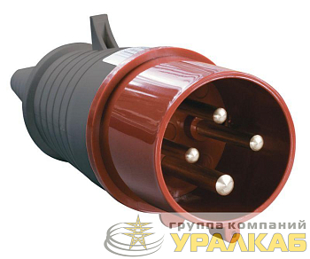 Вилка эл. каб. 32А 3P+PE 380В IP44 ССИ-024 IEK 