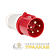 Вилка переносная 025 32А 3P+PE+N 380В IP44 EKF 