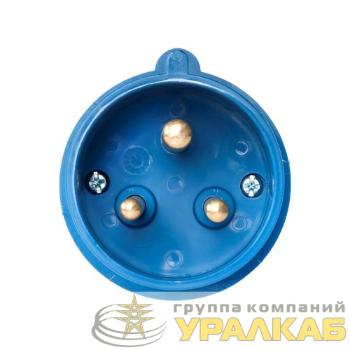 Вилка переносная 013 16А 2P+PE 220В IP44 EKF 