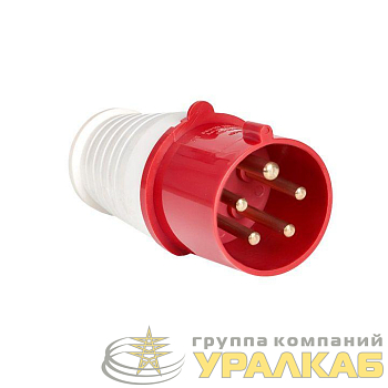 Вилка переносная 015 16А 3P+PE+N 380В IP44 EKF 