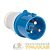 Вилка переносная 023 32А 2P+PE 220В IP44 EKF 