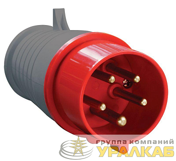 Вилка эл. каб. 16А 3P+PE+N 380В IP44 ССИ-015 IEK 